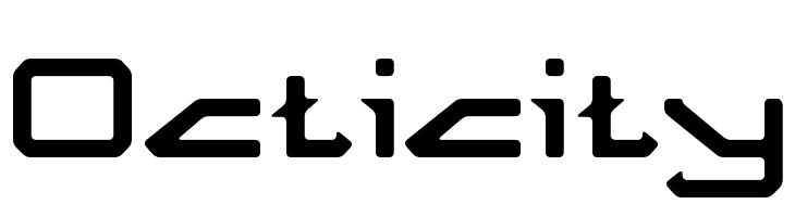 Octicity  免费字体下载