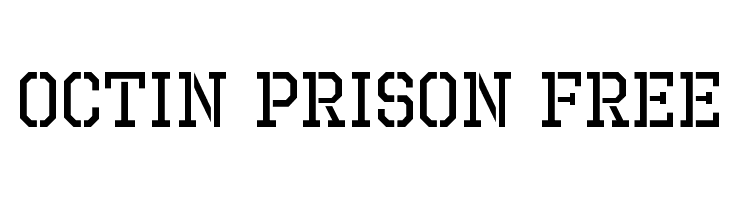 Octin Prison Free Font