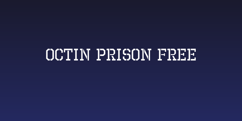 Octin Prison Free Social Header