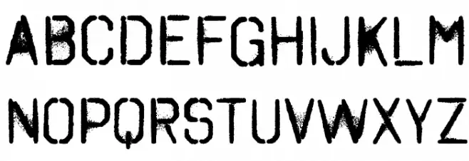 Octin Spraypaint Free Schriftart Groß