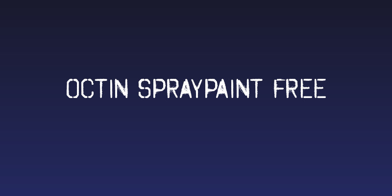 Octin Spraypaint Free Social Header