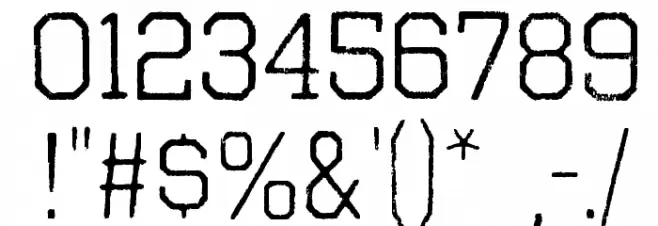 Octin Vintage Free Caratteri ALTRI CARATTERI