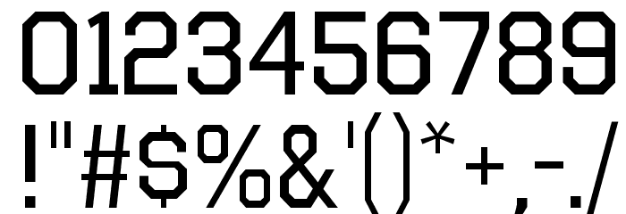 OctinCollegeRg-Regular Font OTHER CHARS