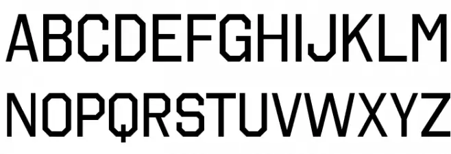 OctinCollegeRg-Regular Schriftart Groß