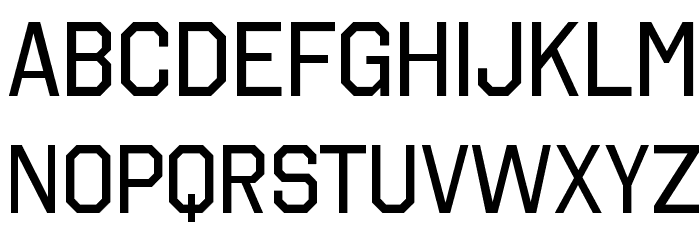 OctinCollegeRg-Regular Font LOWERCASE