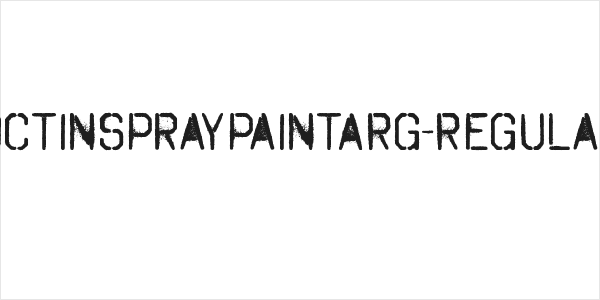 OctinSpraypaintARg-Regular Logo