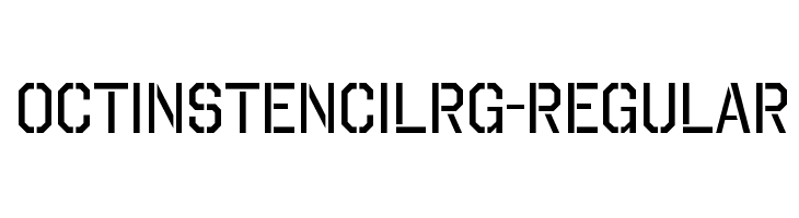 OctinStencilRg-Regular Polices