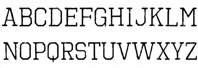 OctinVintageBRg-Regular Polices MINUSCULES
