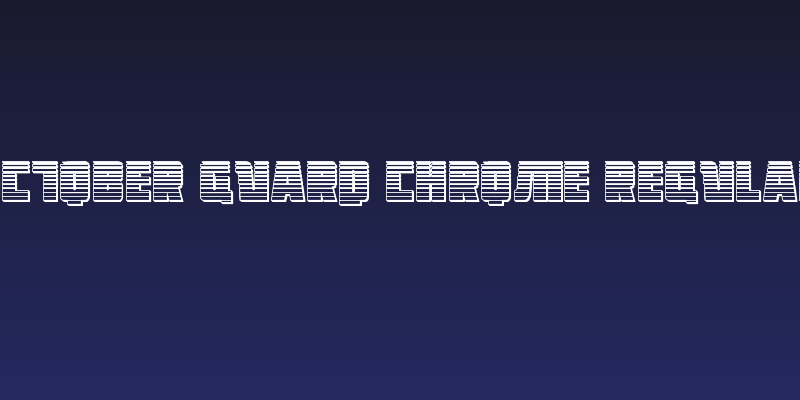 October Guard Chrome Regular Social Header