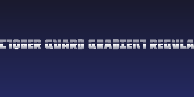 October Guard Gradient Regular Social Header