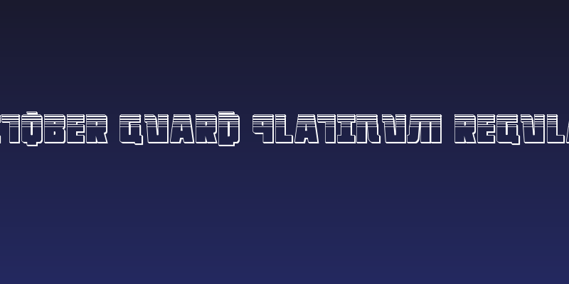 October Guard Platinum Regular Social Header