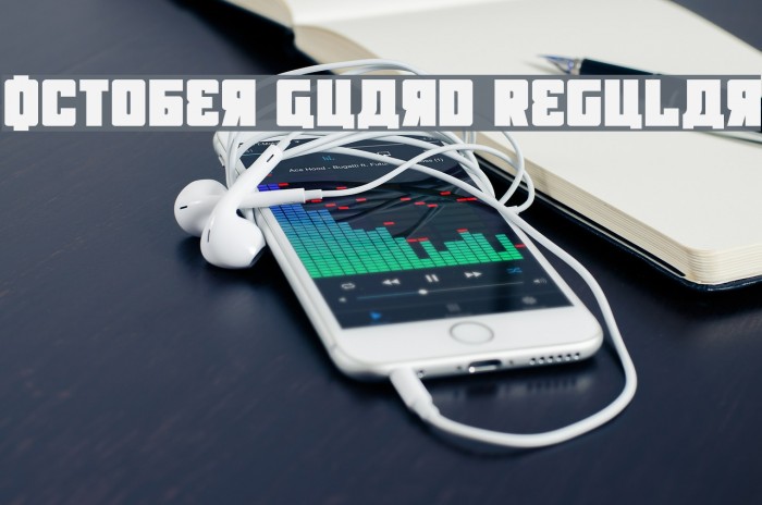 October Guard Regular Font examples