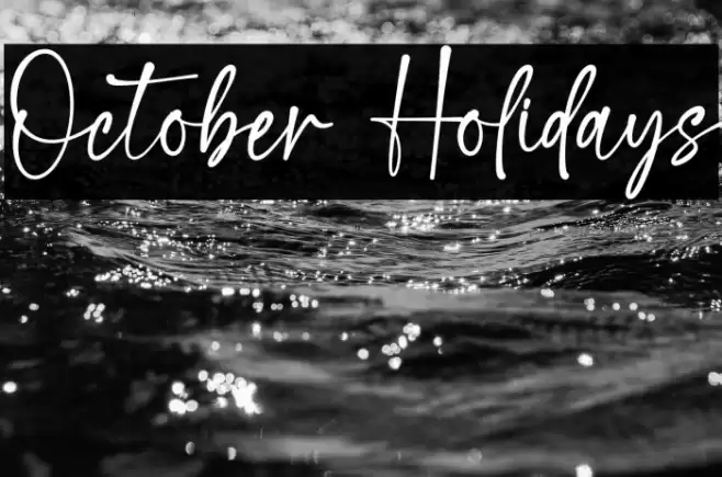 October Holidays Polices examples