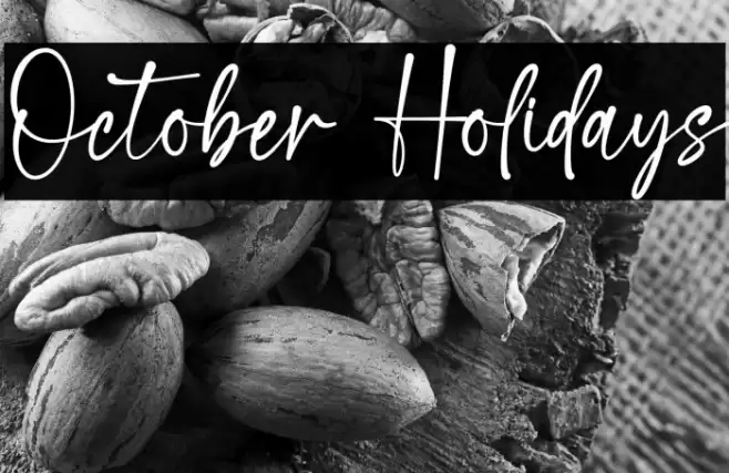 October Holidays Polices examples