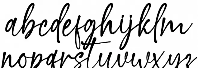 October Holidays 字体 小写