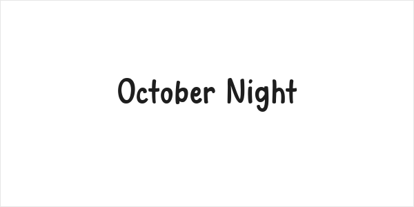 October Night Logo