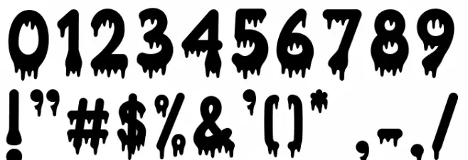 October Nightmare Polices AUTRES CHARS