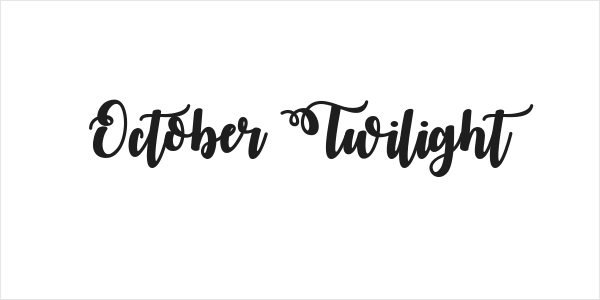 October Twilight Logo