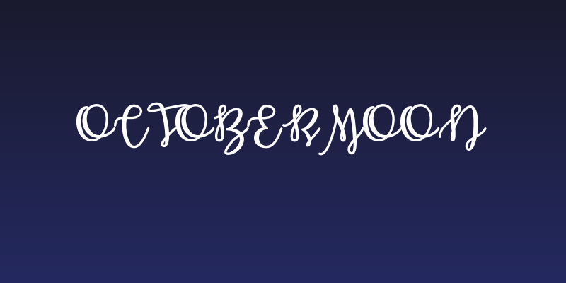 OctoberMoon Social Header
