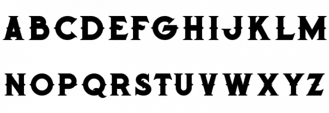 Octopus Bold Шрифта ВЕРХНИЙ