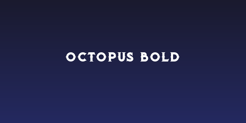 Octopus Bold Social Header