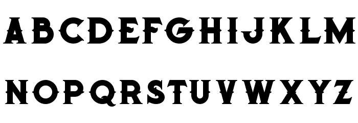 Octopus Bold Font LOWERCASE