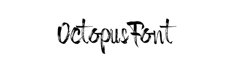 OctopusFont  Fuentes Gratis Descargar