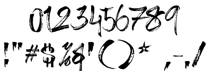 OctopusFont Font OTHER CHARS