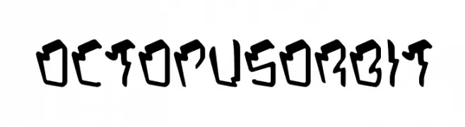 OctopusOrbit  Скачать бесплатные шрифты