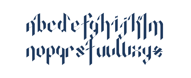 OctopustypeRegular Lowercase