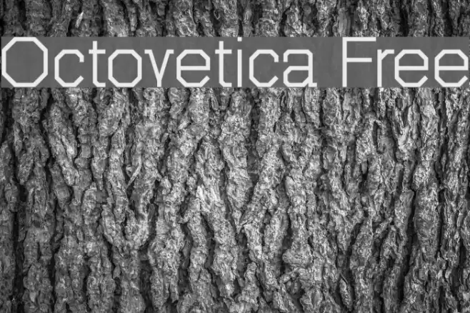 Octovetica Free Font examples