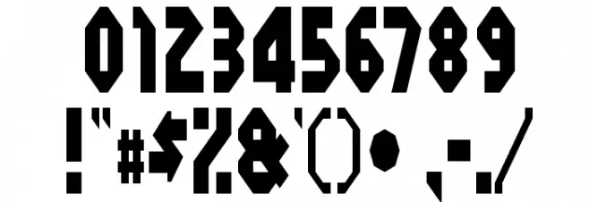 Octoville-Regular Font OTHER CHARS