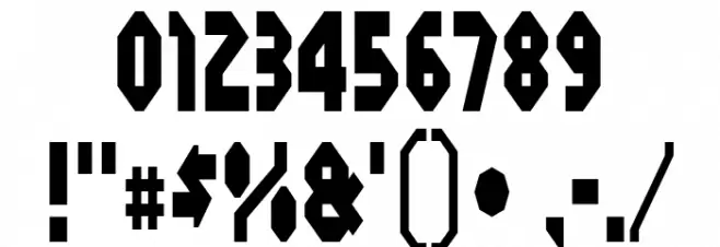 Octoville-Regular Font OTHER CHARS