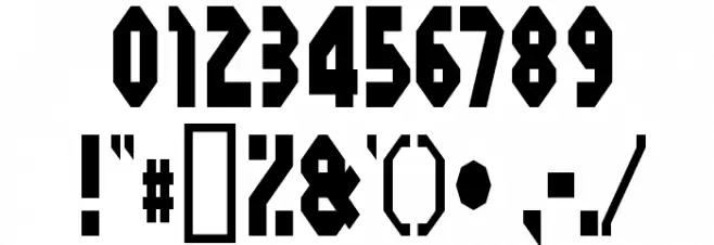 Octoville Font OTHER CHARS