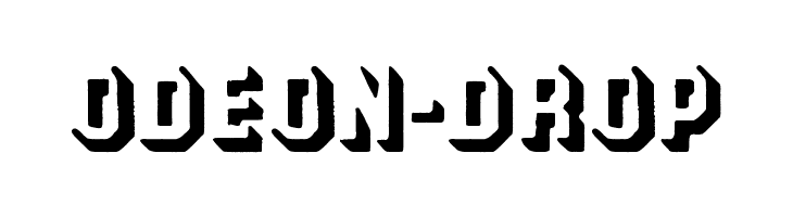 ODEON-DROP Font