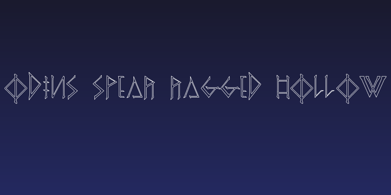 ODINS SPEAR RAGGED HOLLOW Social Header