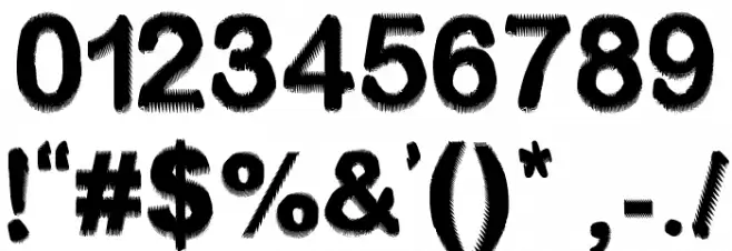 ODYWSS Font OTHER CHARS