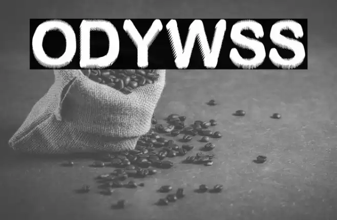 ODYWSS Font examples