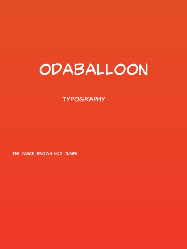 OdaBalloon Poster