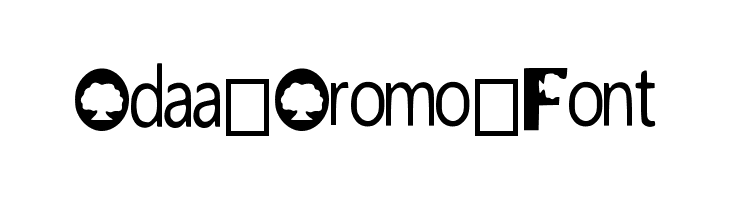 Odaa_Oromo_Font  नि: शुल्क फ़ॉन्ट्स डाउनलोड