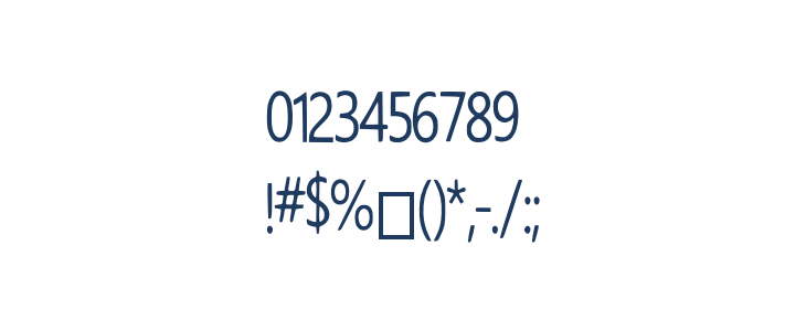 Odaa_Oromo_Font Other Characters