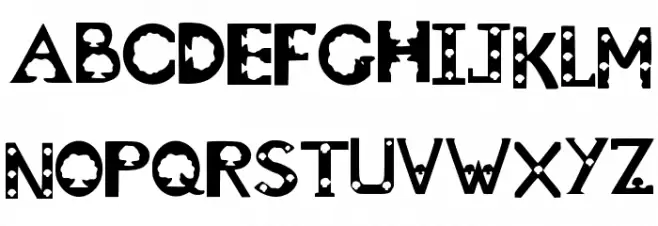 Odaa_Oromo_Font Schriftart Groß