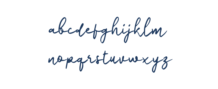 Odading Signature Lowercase