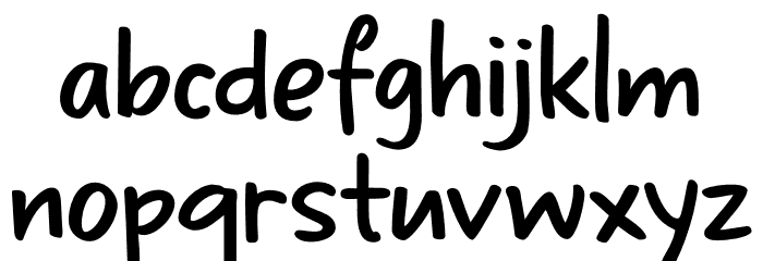 Odaiba Script DEMO Regular Font LOWERCASE