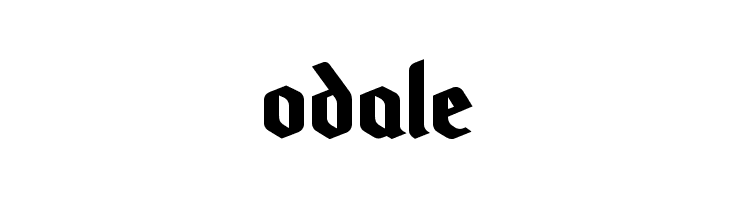 Odale Font