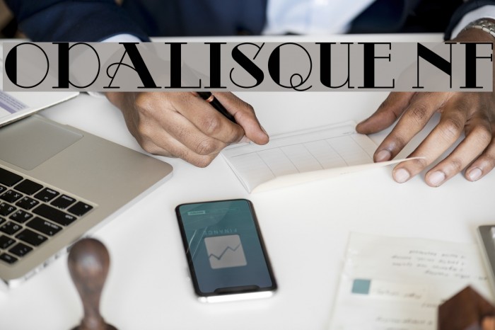 Odalisque NF Font examples