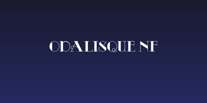 Odalisque NF Social Header
