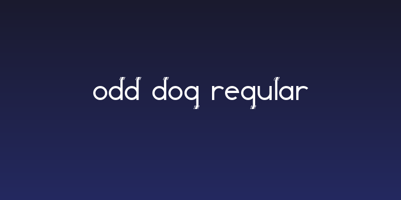 Odd Dog Regular Social Header