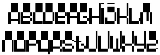 Oddessey 1000 字体 大写
