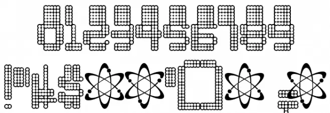 Oddessey 6000 Font OTHER CHARS